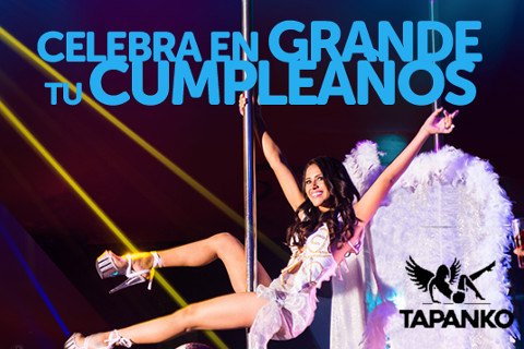 Promo Tapanko festejo Cumpleaños Tabledance GDL