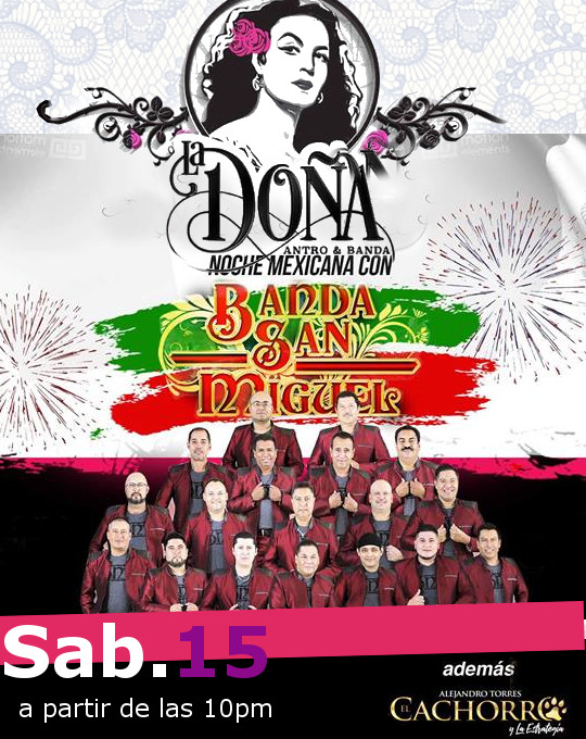 Promo del Evento Especial La Doña Antro Banda - Funshaft
