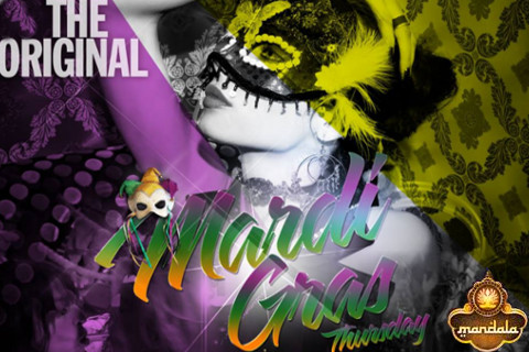 Promo for Thursdays Mardi Gras Mandala