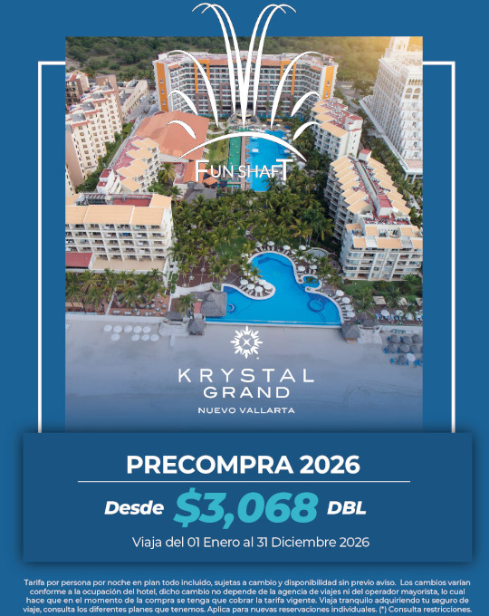 Imagen de proximo Viaje - Promocion Hotel Krystal Nuevo Vallarta