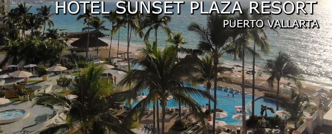 Imagen Promocion Hotel Sunset Plaza Beach Resort Puerto Vallarta del 10 al 13 de Abril de 2025 Habit. Deluxe vista al mar - Funshaft Travel