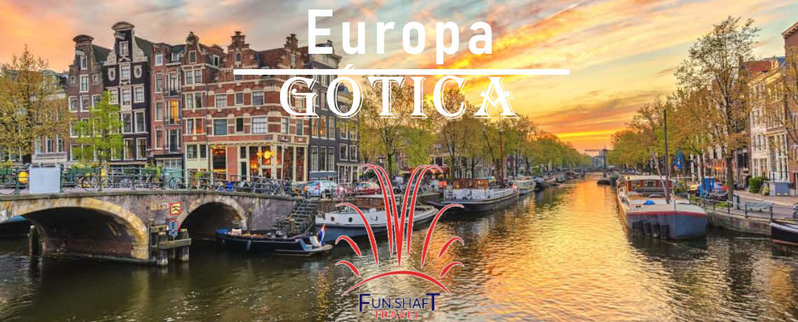 Foto de Mapa Tour Europa Gótica - Madrid, París, Luxemburgo, Colonia, Ámsterdam, Bruselas. - Funshaft Travel